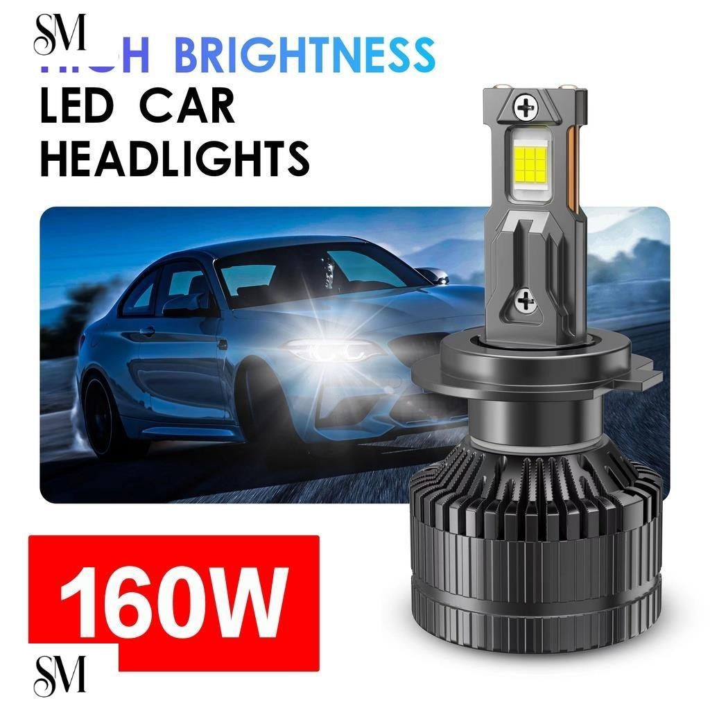 【SYM】160W 20000LM 高強度汽車 LED 大燈燈泡 H1 H4 H7 H11 H8 9005 9006