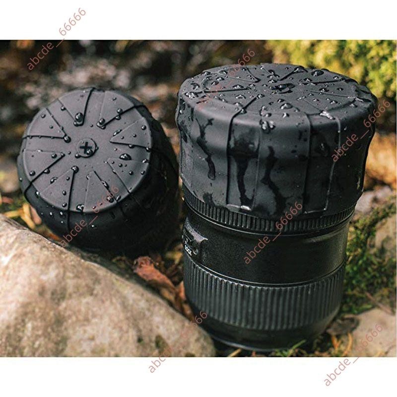 精品#鏡頭62mm相機微單反通用保護套硅膠索尼鏡頭蓋防水防塵防摔