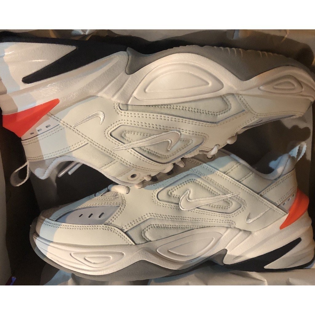 現貨 Nike Air M2K Tekno V2 AO3108-001 女鞋 增高 美腿神鞋 老爹鞋 老爺 米白