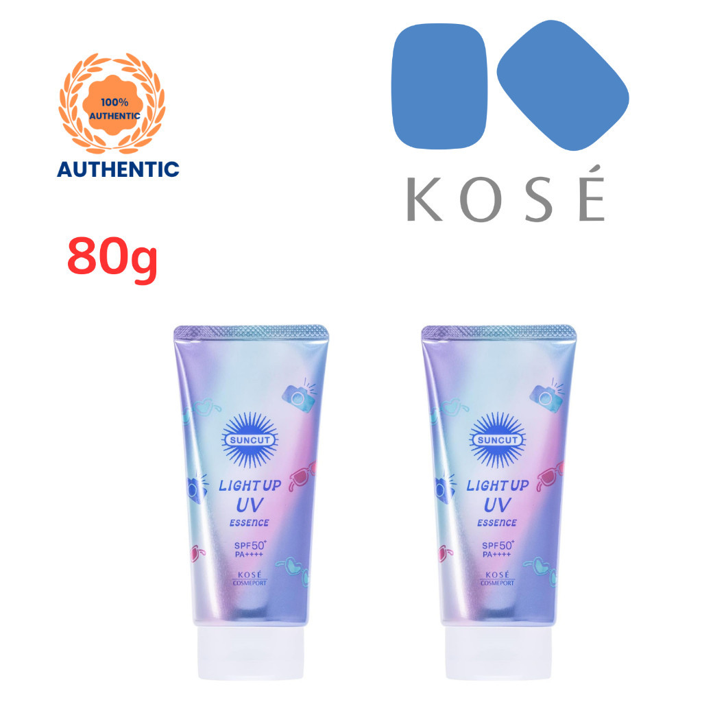 KOSE Suncut Light Up UV 精华液 SPF50+ PA++++ 80g 防晒霜|日本直邮