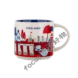 咖啡杯 ins風 馬克杯 大容量414-477ML限定款 星巴克陶瓷杯 城市杯 美國城市 日本英國倫敦 咖啡杯 陶瓷水杯