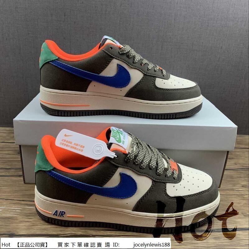 【Hot】 Nike Air Force 1 Low 墨綠 空軍 低筒 休閒 運動 男女款 DH7568-001