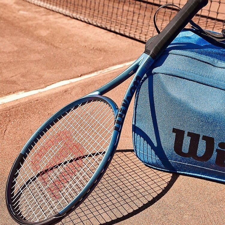 【精品熱銷】Wilson威爾勝網球拍V4全碳素男女單人專業硬拍 ULTRA全場型套裝