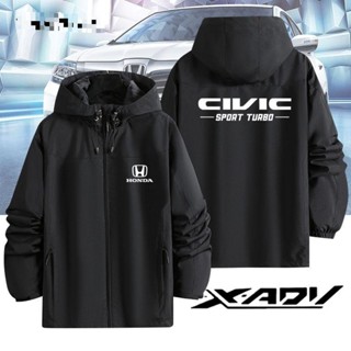 【欣芮服飾】honda本田汽車夾克沖鋒衣4s店工作服可定製圖案工裝外套內膽衣服