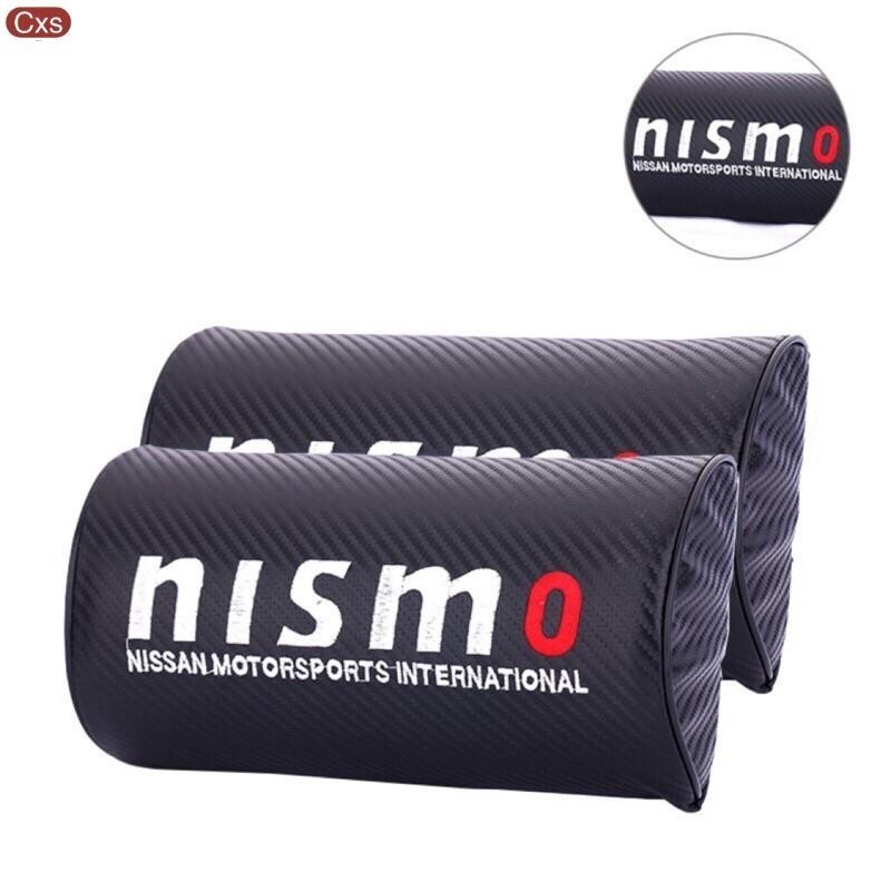 適用於Nissan Nismo 碳纖維 頭枕｜汽車運動飾品 頭枕｜日產 GTR 350z 370z juck 座椅 靠頭