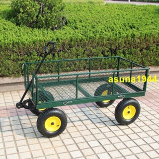 🌓考拉2🌓四輪拖車折疊小推車貨車網車老虎載重王家搬運車運貨車牽引平板車eddh