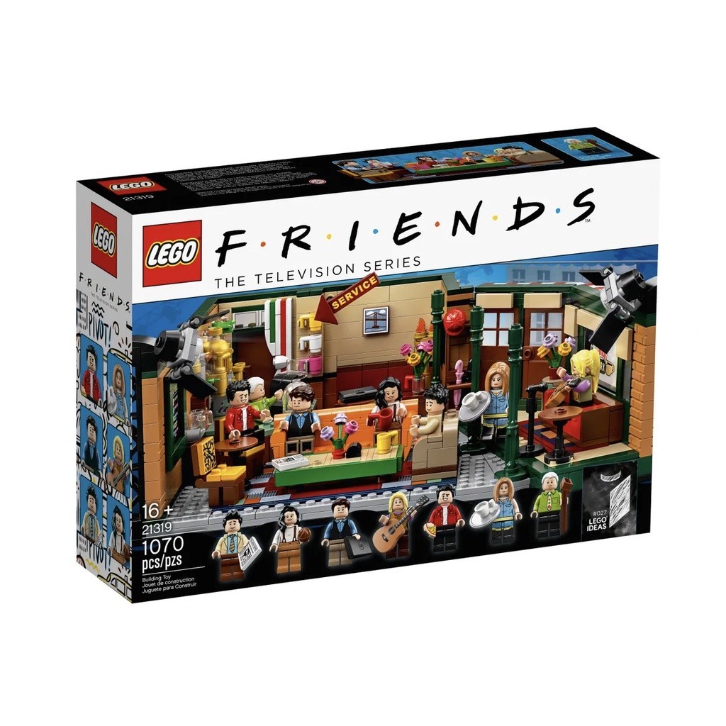 『現貨』LEGO 21319	Ideas-中央咖啡廳  盒組     【蛋樂寶樂高館】