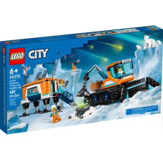 『現貨』LEGO 60378 City-北極探險家卡車和行動實驗室 盒組 【蛋樂寶樂高館】