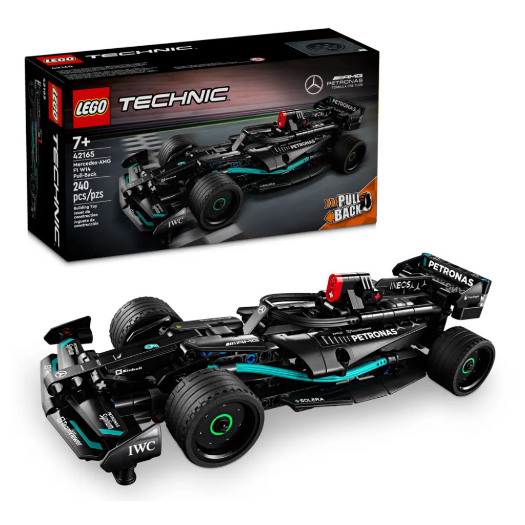 『現貨』LEGO 42165 TEC-Mercedes-AMG F1 W14迴力車 盒組   【蛋樂寶樂高館】