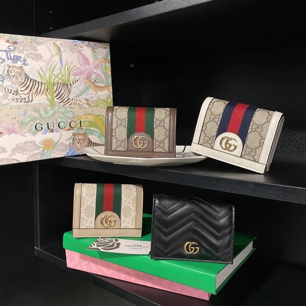 GUCCI Marmont / Ophidia 短夾