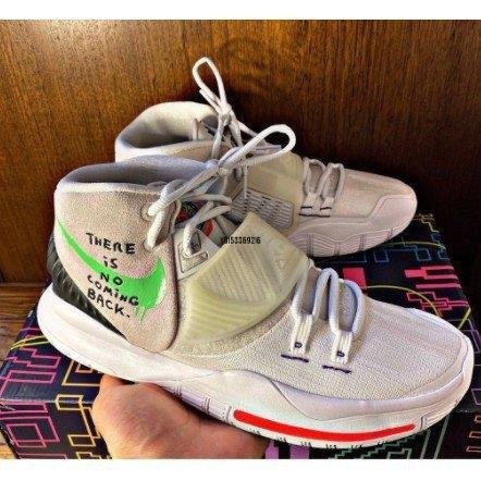 現貨 Nike KYRIE 6 歐文白綠男籃球BQ4631-005潮鞋