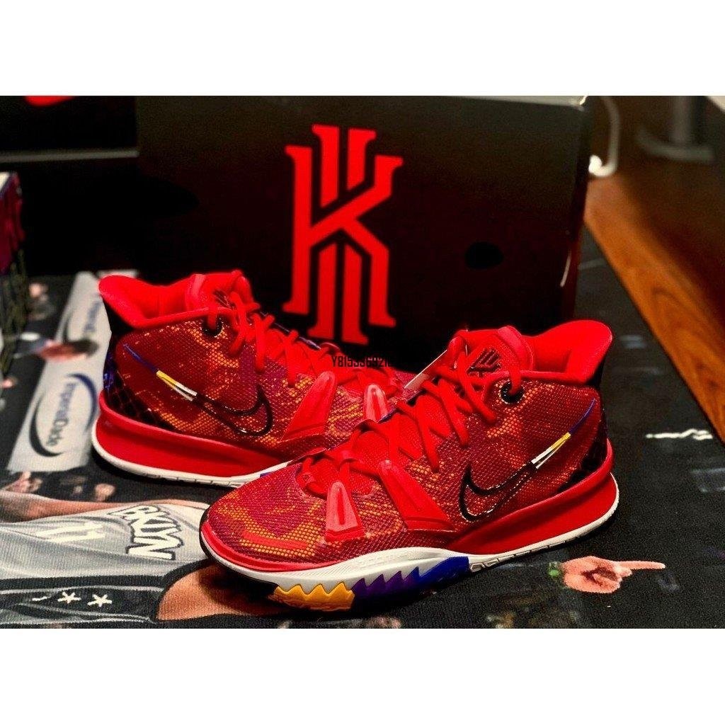 現貨 Nike Kyrie 7 PH EP lcons of Sport 英雄主題 紅色 DC0589-600潮鞋