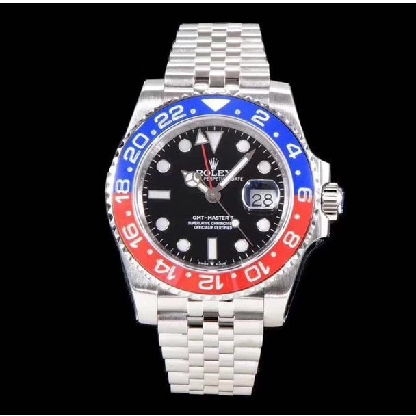 勞力士Rolex 格林尼治GMT-Master II 126710BLRolex 百事圈 自動上鍊腕錶 手錶