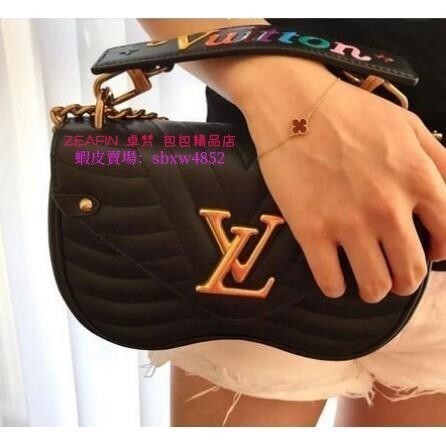 LV 鏈帶包 NEW WAVE 手拿包肩背包 鍊包 M63929 M636 M68479