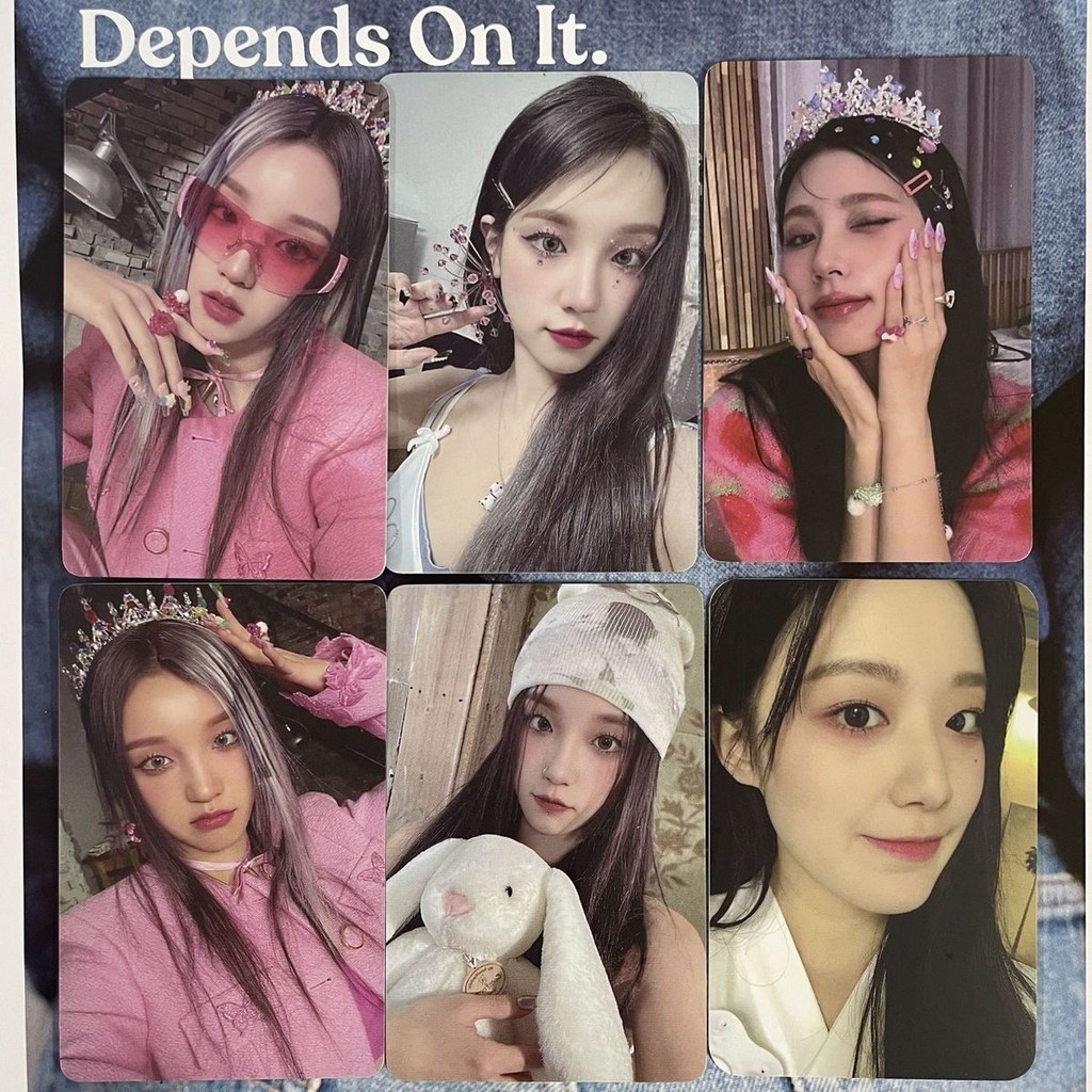 *台湾出品正版*正版小卡gidle i feel quee 宋雨琦 插花琦 抱兔琦 女王琦 侧脸刷