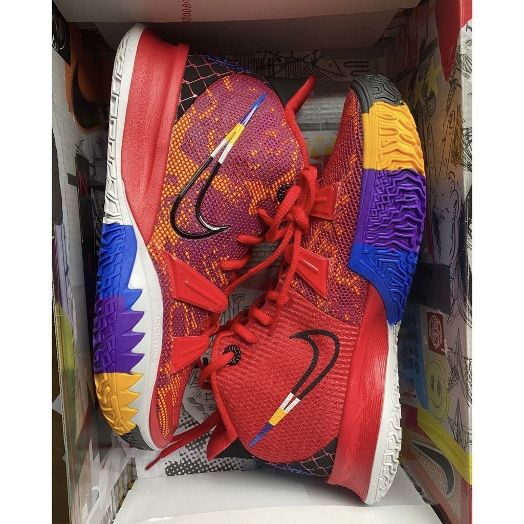 Nike Kyrie 7 "Exprssions" 紅色 運動 籃球 DC0588-600 慢跑鞋