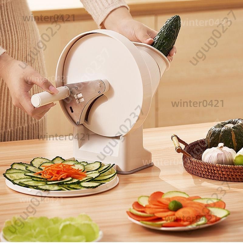 高獅切絲機商用土豆絲刨絲器手動胡蘿卜絲多功能切片家用切菜機