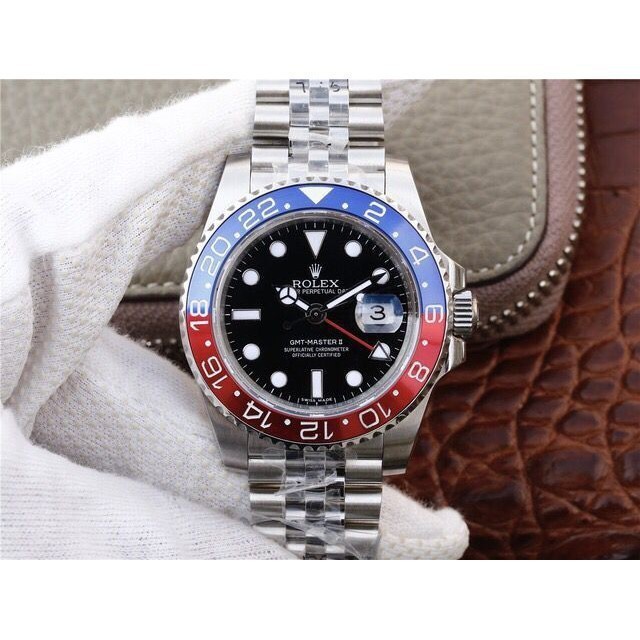 Rolex 勞力士 格林尼治二可樂圈 GMT 2836機芯 男士機械腕錶 實拍 免運