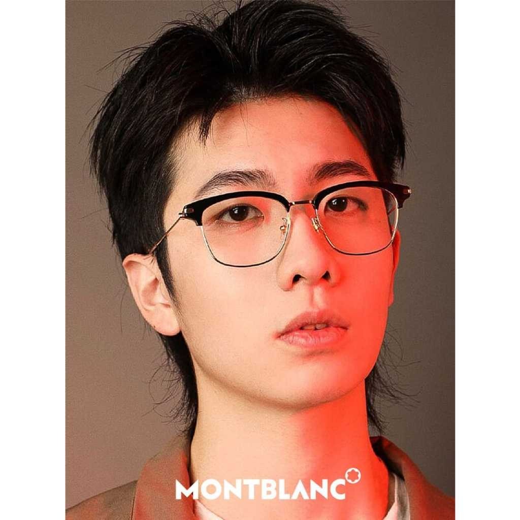 【萬寶龍 MONT BLANC】 MB0141OK 台灣總代理公司貨 萬寶龍眼鏡 萬寶龍鏡框
