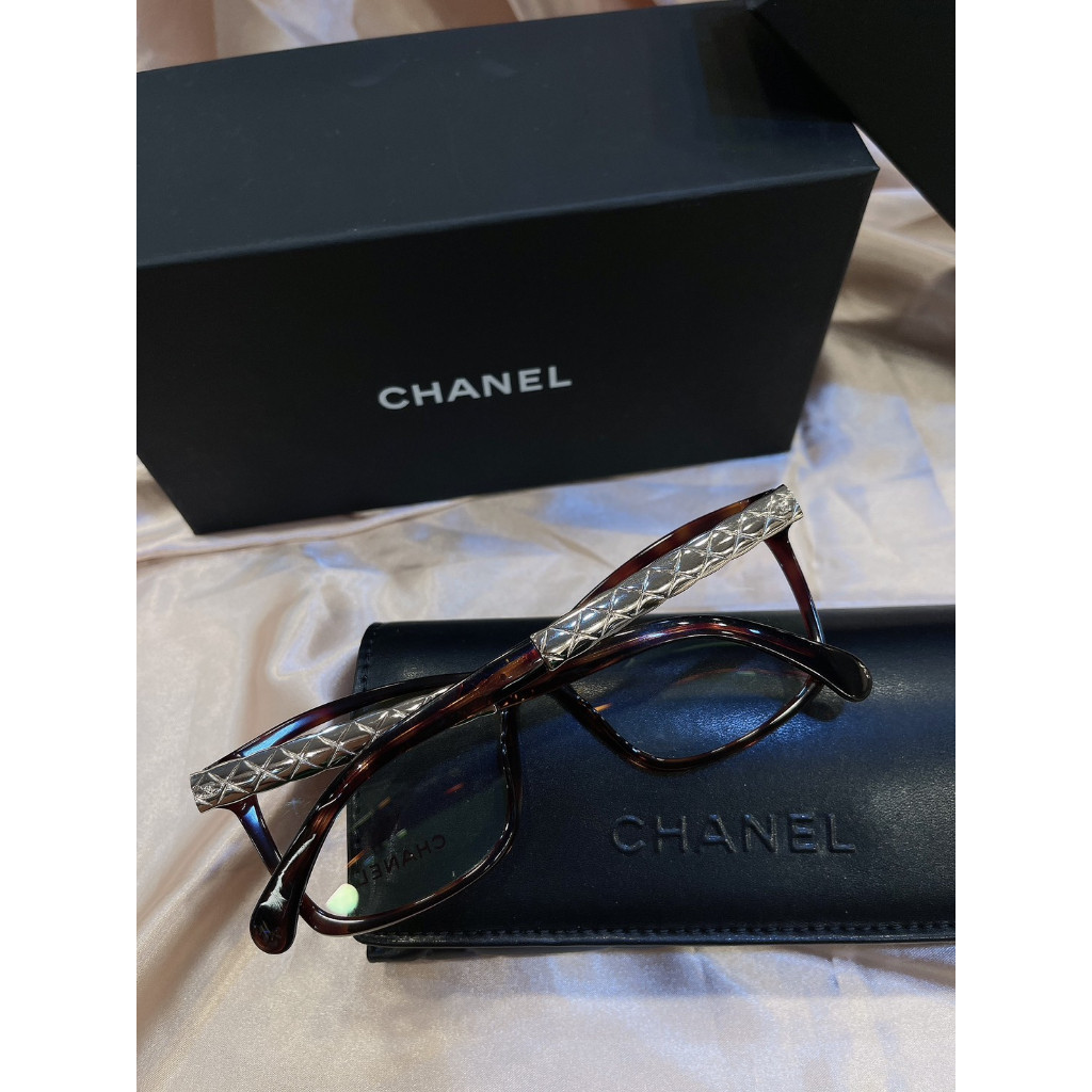 【現貨】 Chanel香奈兒 CH3356 琥珀色 光學眼鏡 小香眼鏡 香奈兒熱賣款 膠框眼鏡