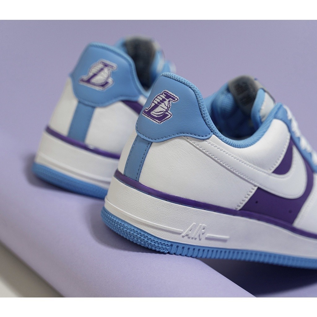 【正品】Nike Air Force 1 NBA Lakers 湖人 白藍紫 DC8874-101
