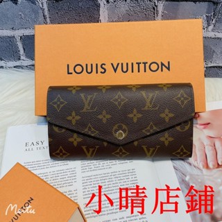 小晴二手/Louis Vuitton LV SARAH 錢包 M60531 長夾皮夾