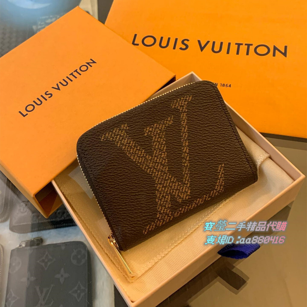 LV 路易威登 ZIPPY COIN PURSE 大花 拉鍊 零錢包 卡夾 卡包 M69354 短夾