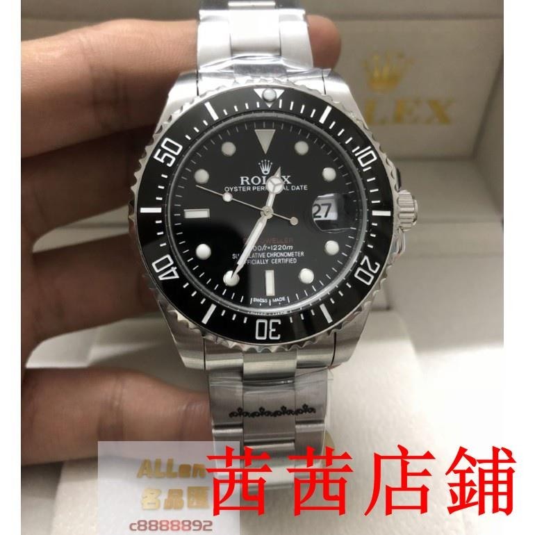 KF二手/現貨 高品質 ROLEX 勞力士 海使型 126600 紅字海使單紅43mm 自動機械男錶超強夜光55