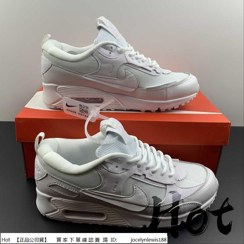 【Hot】 Nike Air Max 90 Futura 白色 全白 網面 休閒 運動 慢跑鞋 DM9922-101