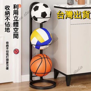 臺灣出貨 籃球收納架 球類擺放置物架 幼兒園球架 運動器材收納筐收納筐 足球排球整理收納筐 簡易傢用室內球類置物架 球架