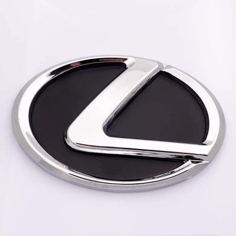 適用於適用LEXUS前標後標 適用TOYOTA豐田改裝淩志車標 方向盤車貼 中網標尾箱標誌Logo 凱美瑞卡羅拉花冠威馳