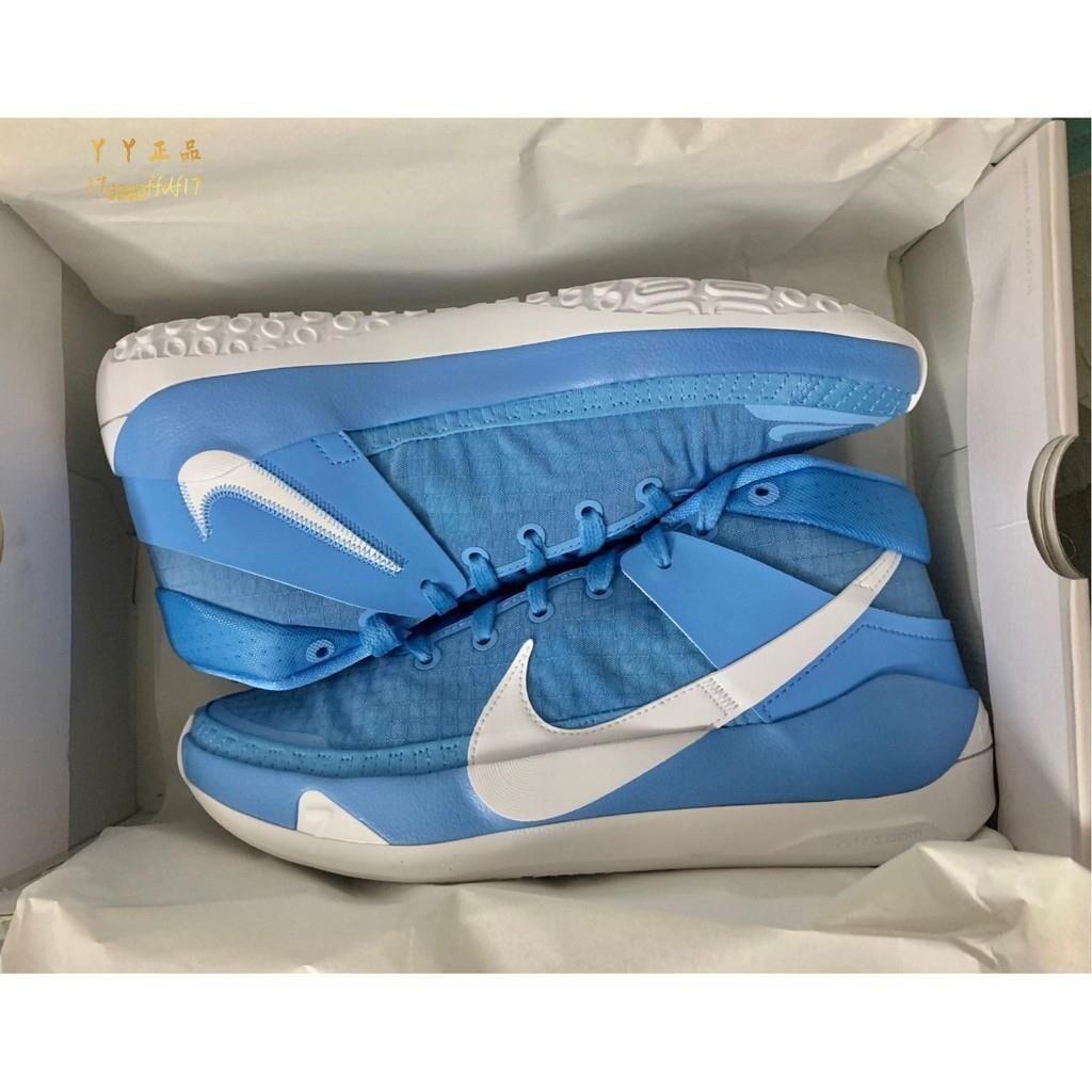 免運 Nike KD 13 TB Promo 北卡藍 國外版 休閒鞋 籃球鞋 CW4115-405