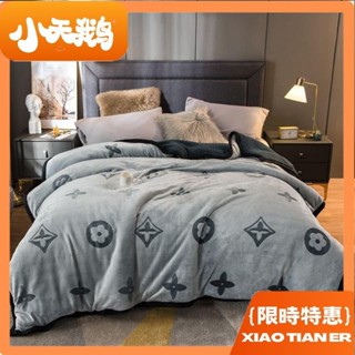 小天鵝 💗新品推薦💗 加絨加厚毛毯 蓋被 羊羔絨 床單 鋪床 宿捨 冬季毯子 蓋毯 午睡毯 毛絨被子 法蘭絨毯子