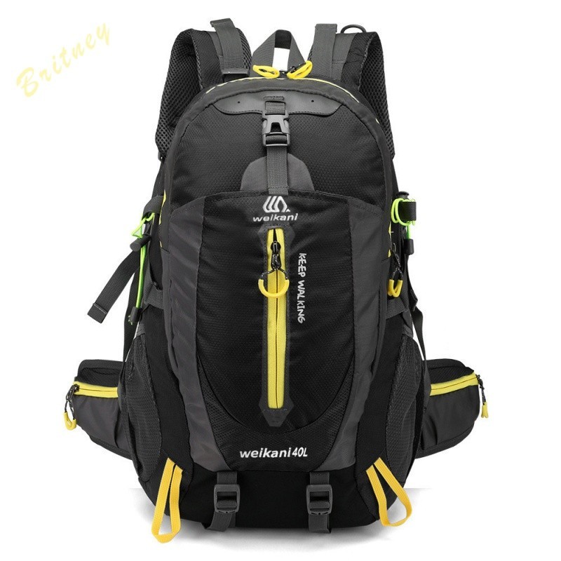 【Britney】 戶外運動背包40L登山包徒步越野包 遠足雙肩包露營背包 爬山背包 戶外背包 健行背包