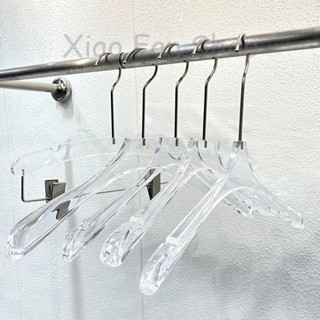 🌸樂樂家私人客製🌸【衣架】 衣架 男女裝服裝店 專用成人 亞克力 水晶 透明 兒童裝 衣撐褲掛 logo訂