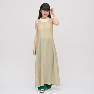 plain-me SAAKO 薄透開岔洋裝 SAA5019-241
