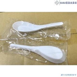 台灣優選<獨立包裝>阿湯哥 中式湯匙 塑膠 PP 一次性 免洗 湯匙（100入）