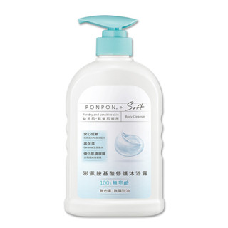 澎澎Soft 胺基酸修護沐浴露600g【三友藥妝Tomod's】