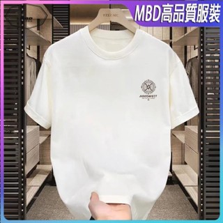 【臺灣熱銷】潮牌短袖T恤.休閒T恤情侶T恤圓領上衣短袖休閒ins風休閒T恤百搭街頭風半袖潮男純棉短袖T恤上衣重磅純棉t恤