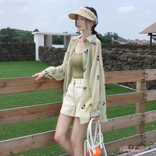 🌟印花薄款防嗮衣女 ins 韓版長袖上衣 百搭 洋氣 防紫外線 透氣 防曬服外套 長袖開衫外套 夏天外套 女生上衣