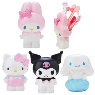 【現貨】小禮堂 Sanrio 三麗鷗 塑膠造型筆筒 (站姿款) Kitty 美樂蒂 酷洛米