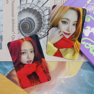 *臺灣正版出品*itzy 梯 一擊 born to be 中文卡背sr特典卡 黃禮志紅圍巾卡
