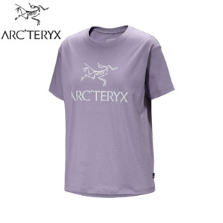 【ARC'TERYX 始祖鳥 女 LOGO短袖休閒Tee《藍香紫》】X000008039/T恤/運動衫/排汗衣