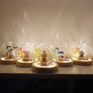 ✨新款✨ chikawa 吉伊卡哇 小夜燈 小八 烏薩奇 臥室小臺燈 床頭燈 氛圍燈 生日禮物 交換禮物 R2U0