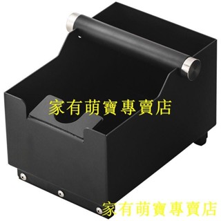 暢銷***咖啡敲渣桶家用半自動意式咖啡機吧臺粉渣盒不銹鋼咖啡渣桶大容量