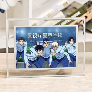 灰原哀工藤新一怪盜基德水晶相框衕款週邊定製生日禮物名偵探柯南 CAST