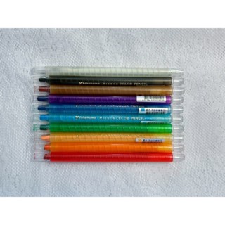 飛旋彩蠟筆🖍️旋轉蠟筆｜文具｜無毒｜9成新