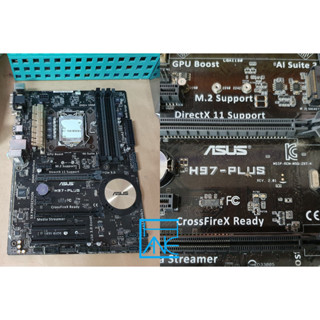 【 大胖電腦 】ASUS華碩 H97-PLUS 主機板/附擋板/USB3/1150/M.2/保固30天/