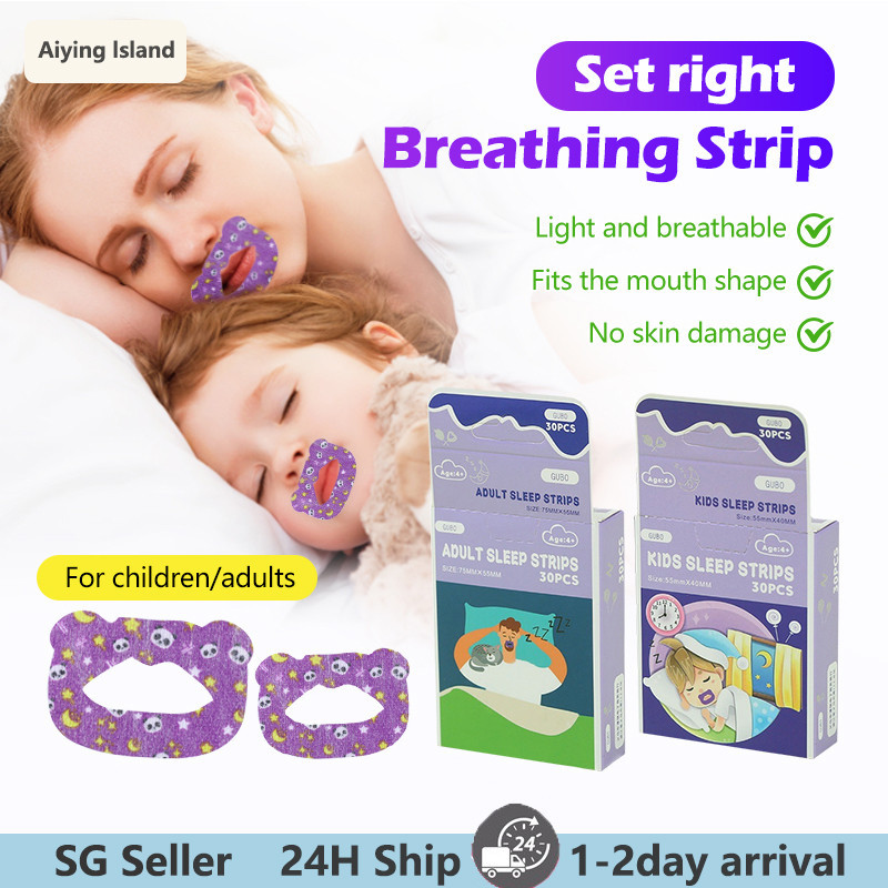 30Pcs/Box Mouth Tape Sleeping Adult / Children Mouth Breathi
