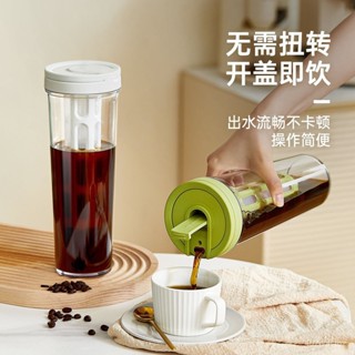 💯【臺灣出貨】💯🔥冷萃壺 冷萃杯 家用冷萃瓶 冷泡果茶壺 大容量冷水壺 冰滴壺 冷淬咖啡壺 泡茶水壺 手提水壺 冷泡茶瓶